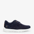 Julius sneakers de piel con forro interior de piel. marino