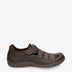 Meridian Basics sandalias de piel con forro interior de lycra. marron