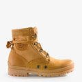 Route Boot Reporter botas de piel con forro interior de tejido. vintage
