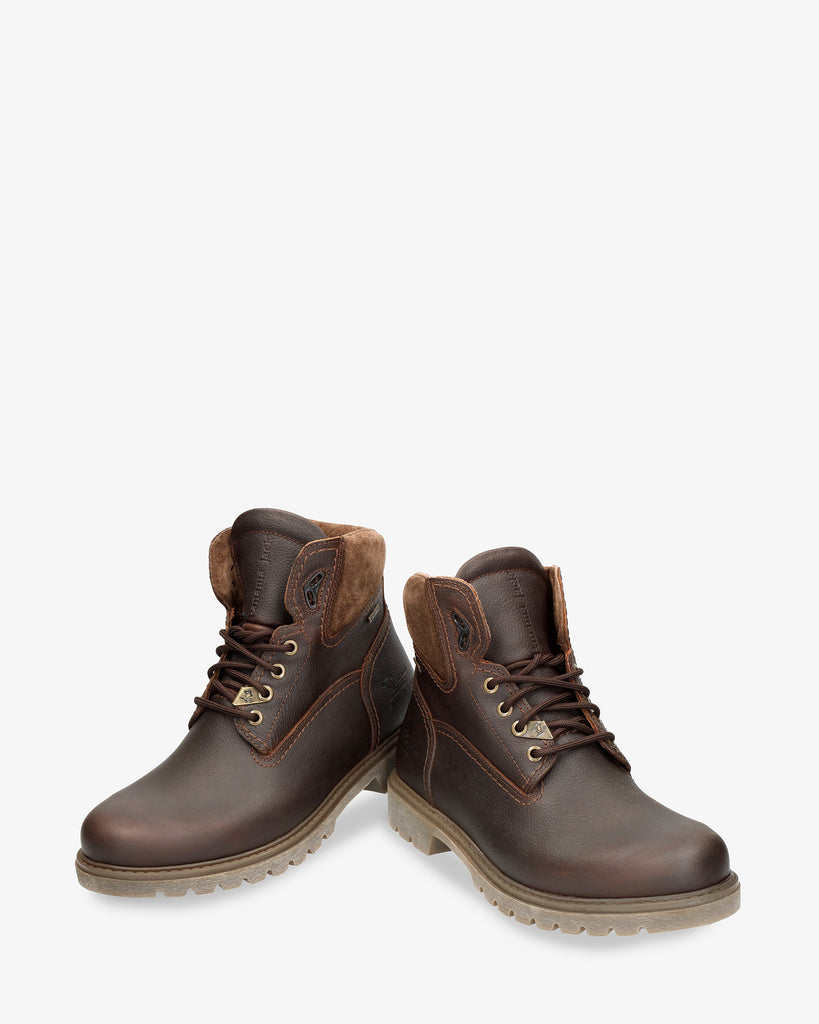 Amur Gtx botines de piel con forro interior de gore-tex® castaño