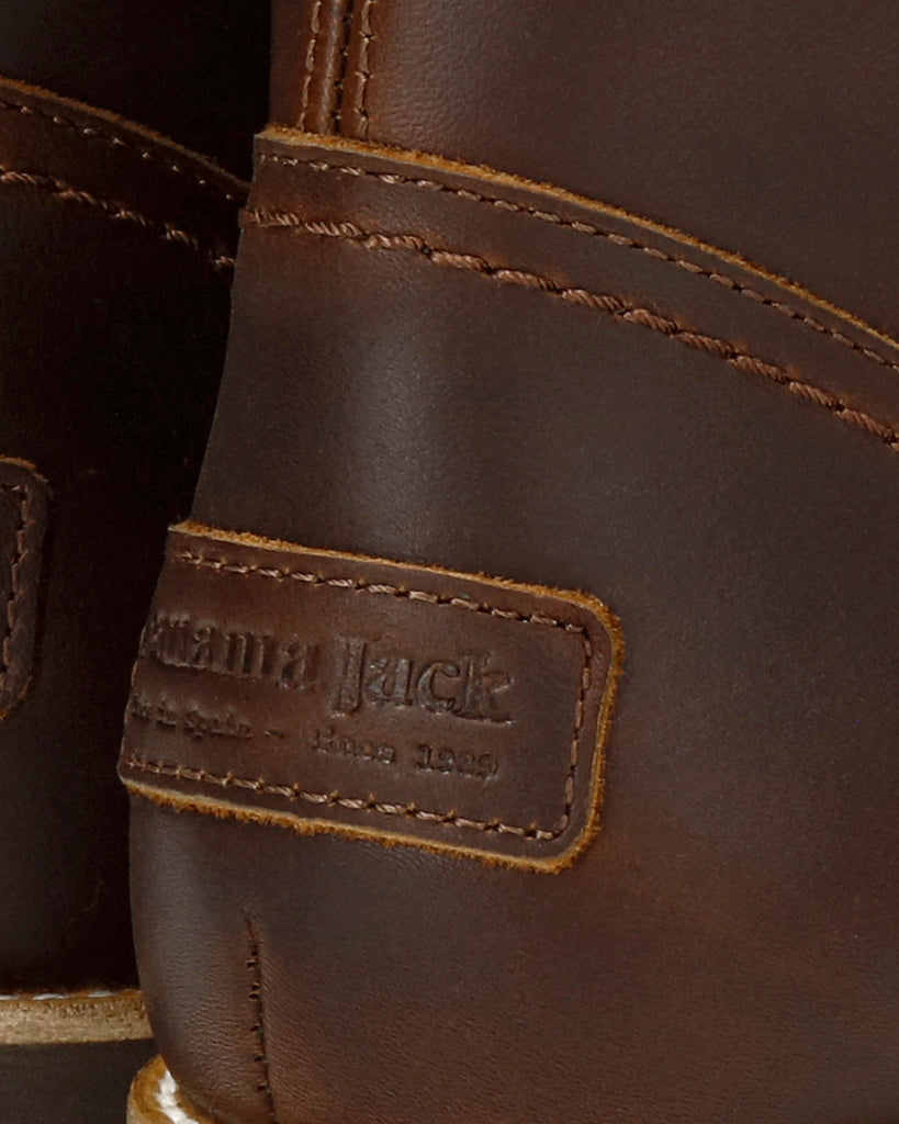 Fara Igloo Trav botas de piel con forro interior de pelo natural. cuero