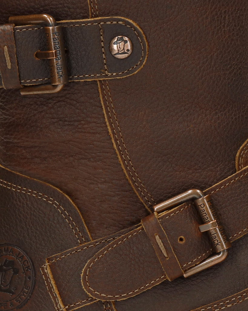 Felina Igloo botas de piel con forro interior de pelo natural. cuero