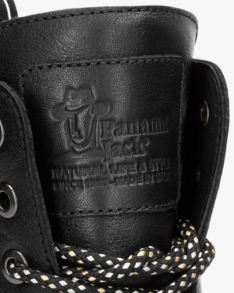 Frisia Gtx botas de piel con forro interior de gore-tex®. negro