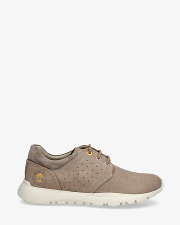 Julius sneakers de piel con forro interior de piel. piedra