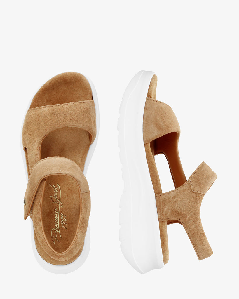 Naroa sandalias de piel con forro interior de piel. cuero