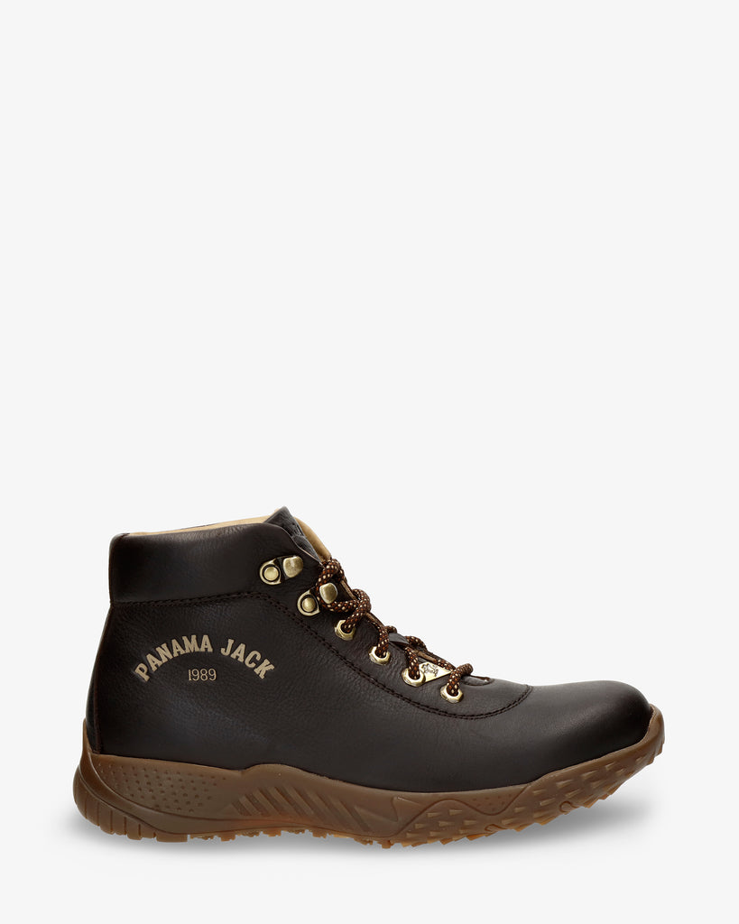 Newton botines de piel con forro interior de piel. marron
