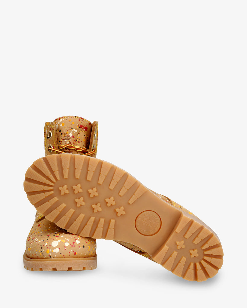 Panama 03 Ink botas de piel con forro interior de piel. vintage