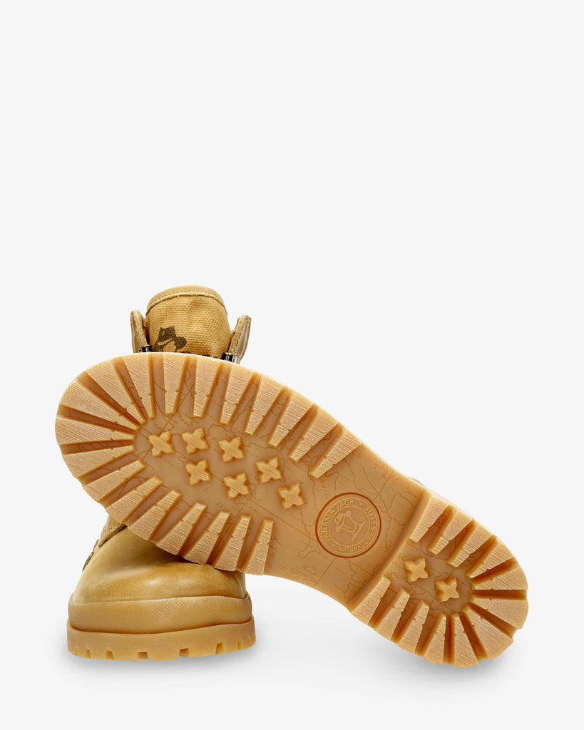 Route Boot Reporter botín de piel con forro interior de tejido. vintage